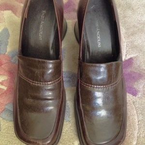 Enzo Angiolini Platform Brown Shoes Size 9